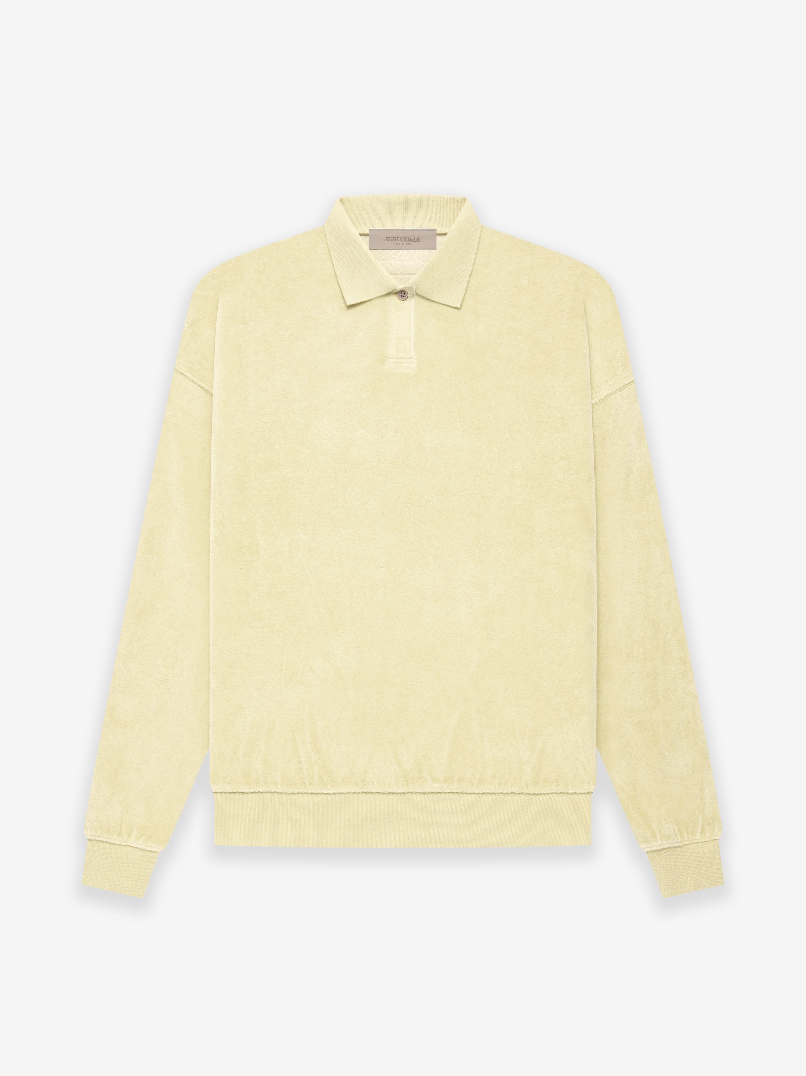 Womens Velour LS Polo sold by Fear of God