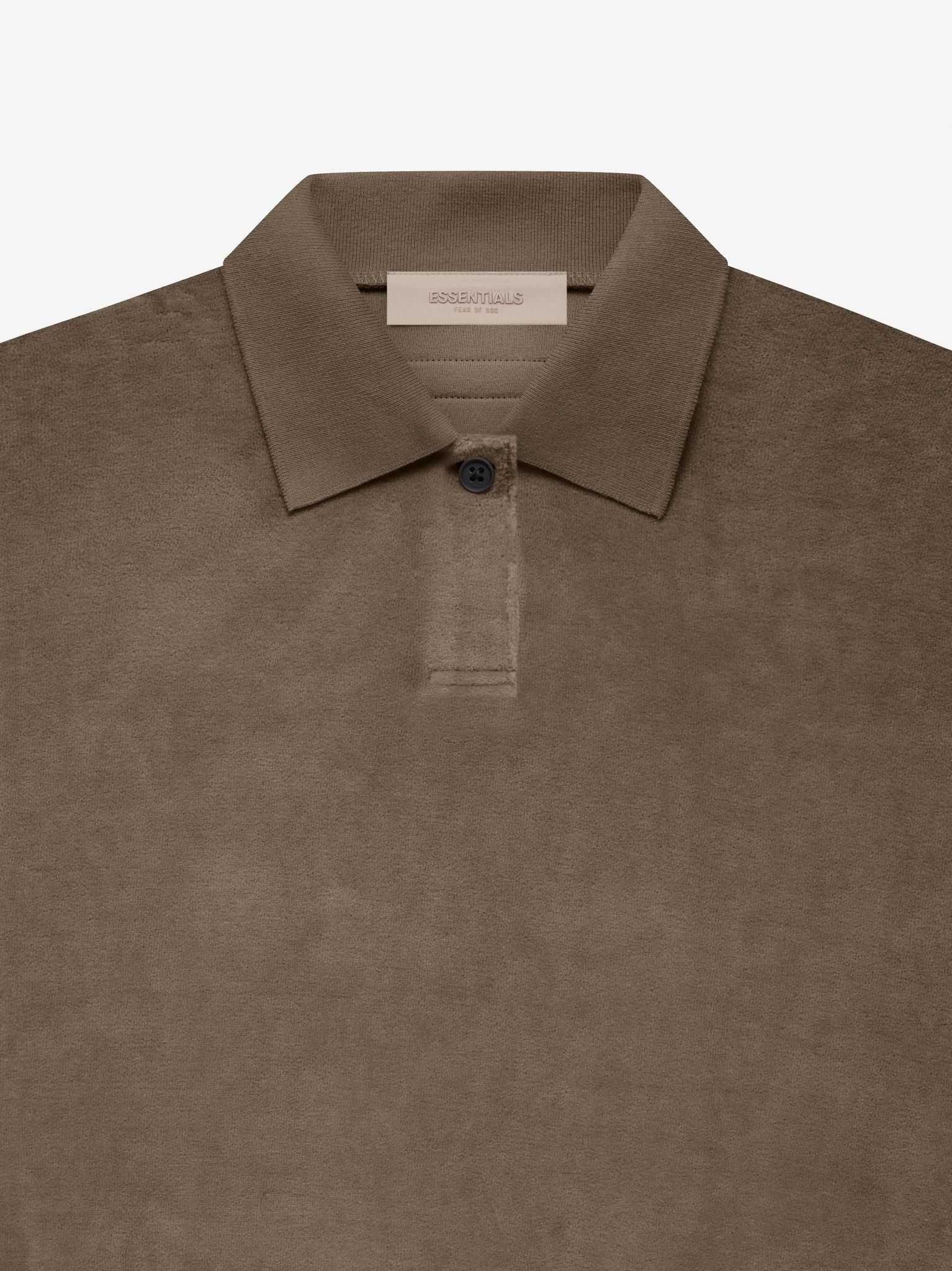 Womens Velour LS Polo sold by Fear of God product image thumbnail 3