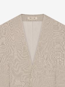 Wool Mohair Lapelless Jacket sold by Fear of God