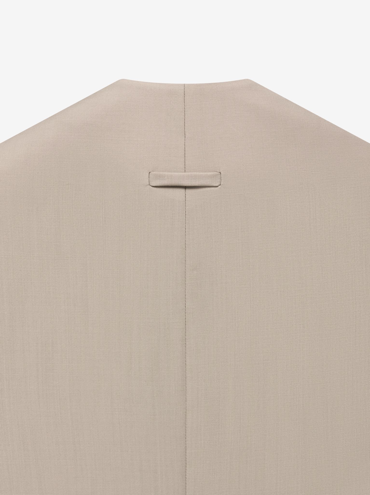 Wool Mohair Lapelless Jacket sold by Fear of God product image thumbnail 4