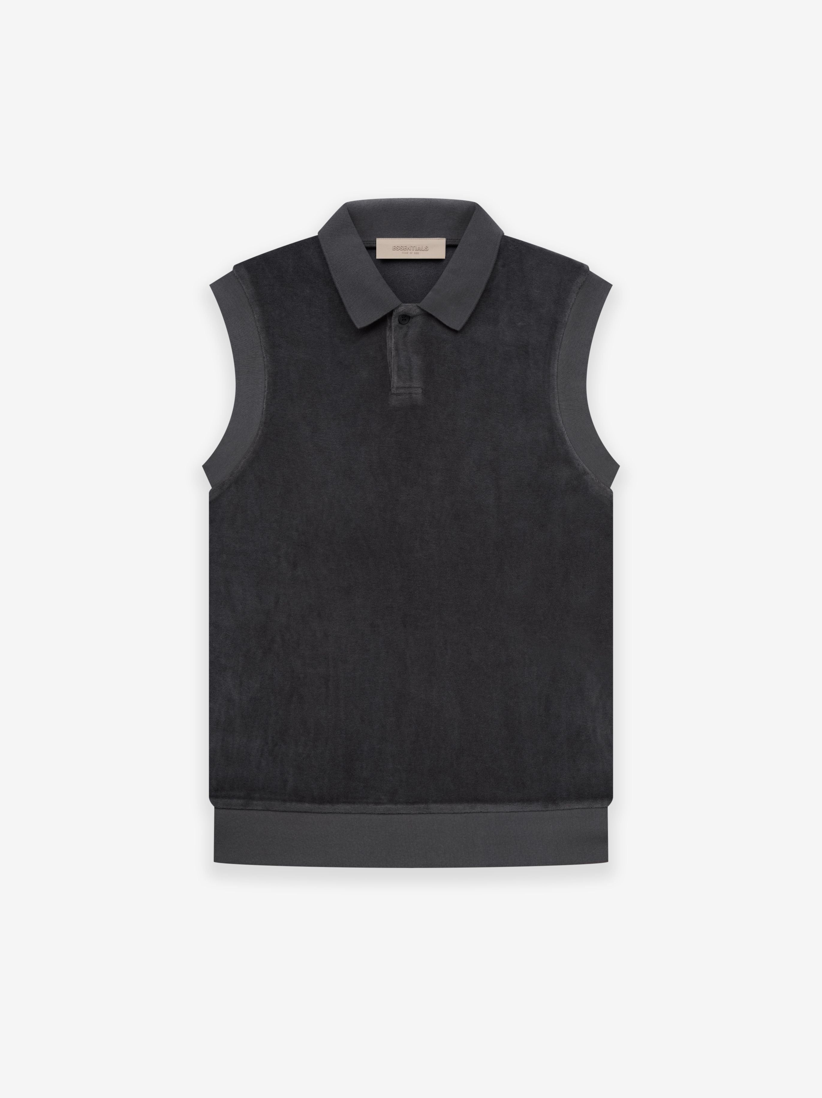 Womens Velour Sleeveless Polo sold by Fear of God