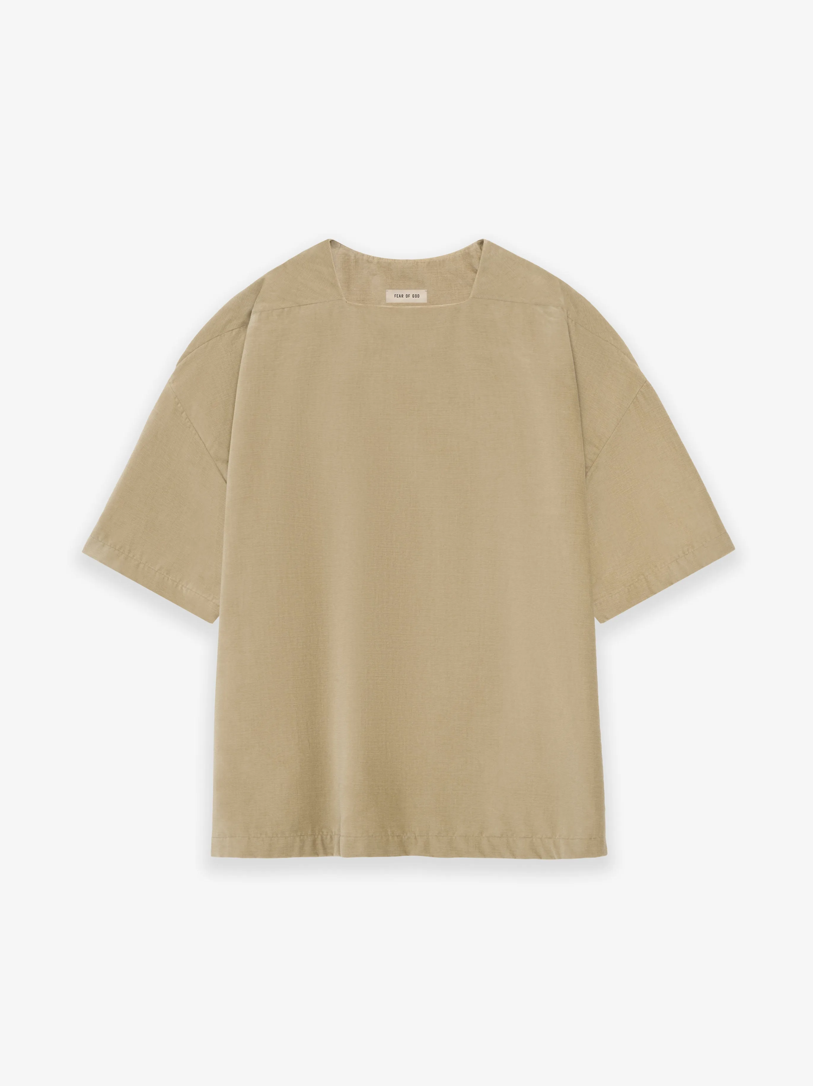 Corduroy Straight Neck Tee sold by Fear of God