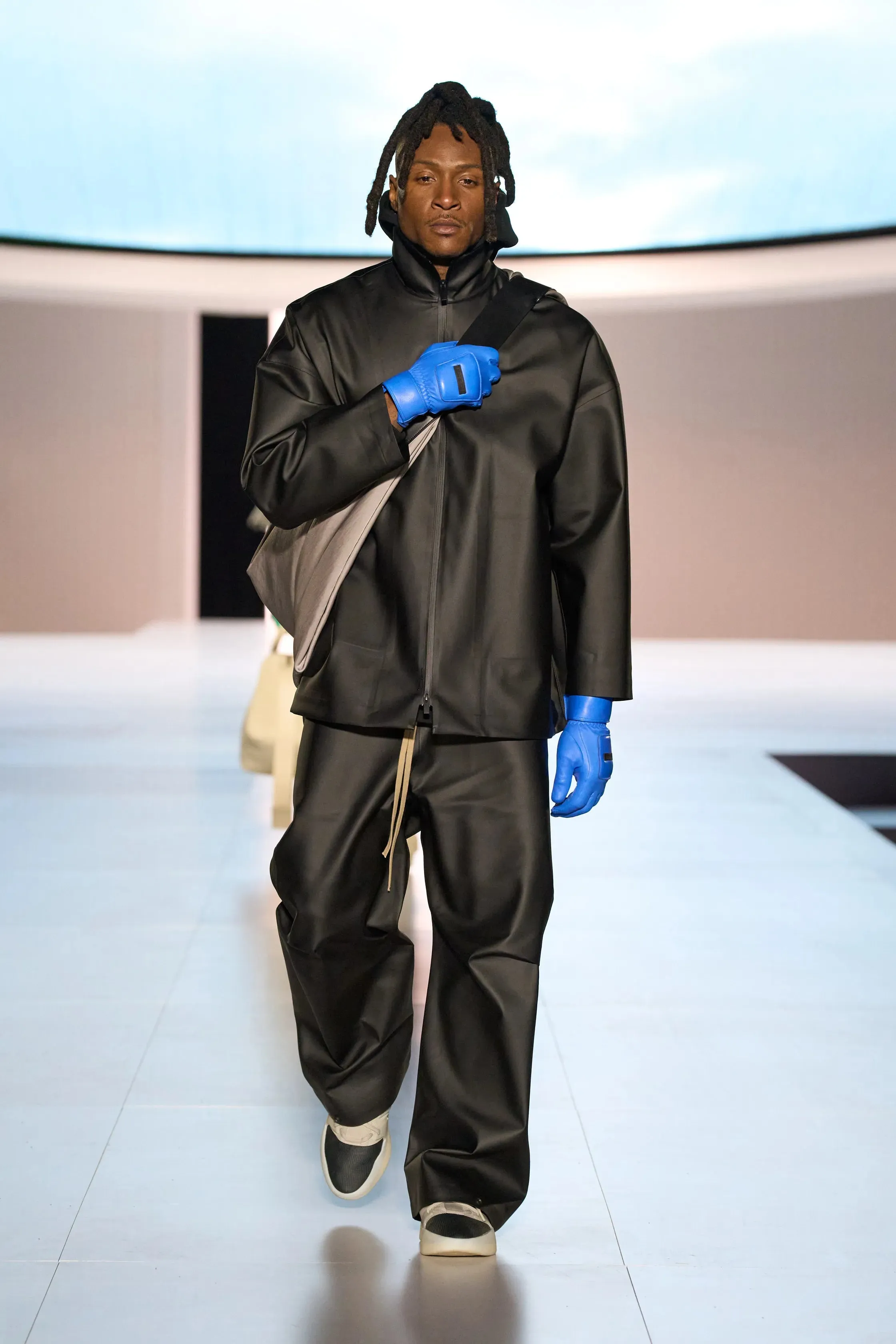 Rubberized High Neck Jacket sold by Fear of God product image thumbnail 5