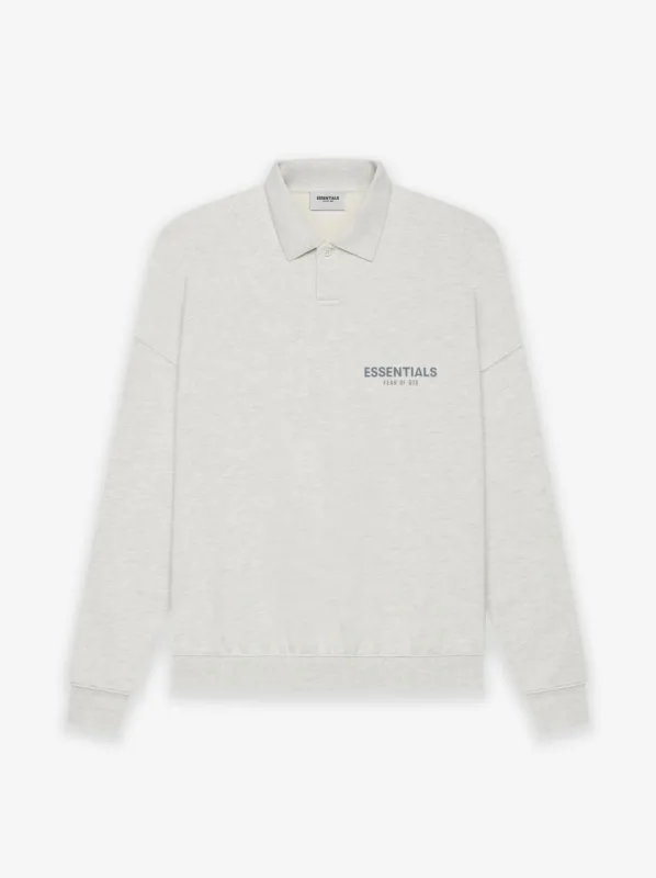 Long Sleeve French Terry Polo sold by Fear of God