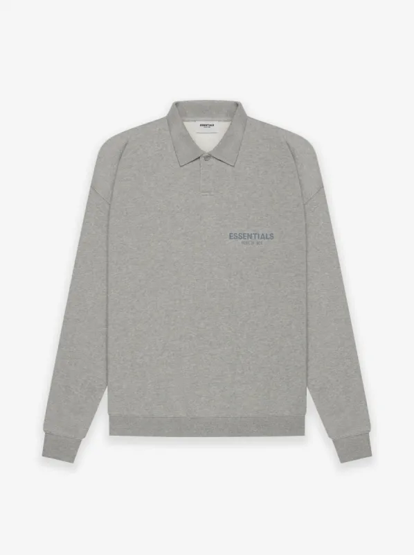 Long Sleeve French Terry Polo sold by Fear of God