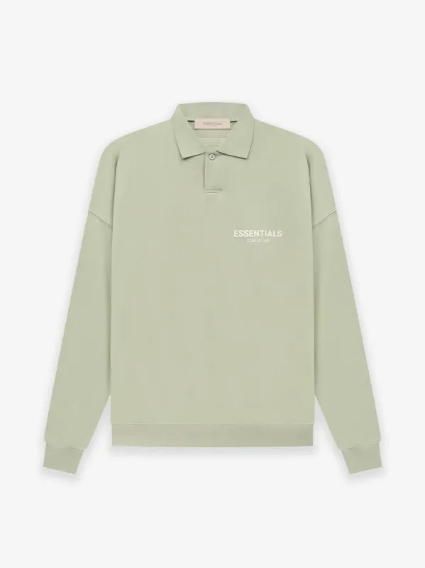 Fear of God Essentials SS22 1977 Henley Rugby Polo Shirt