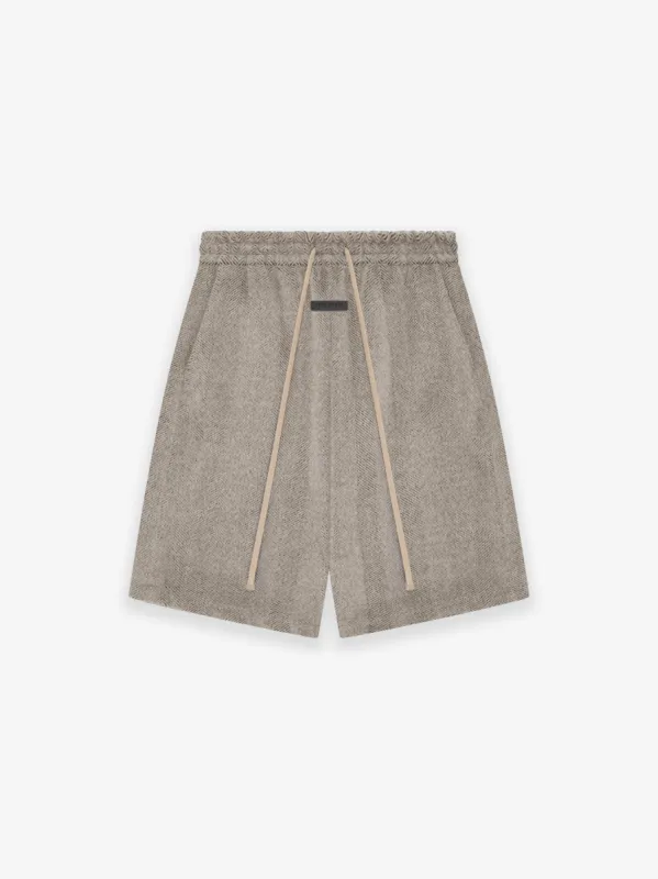 Chevron Brushed Wool Relaxed Short sold by Fear of God