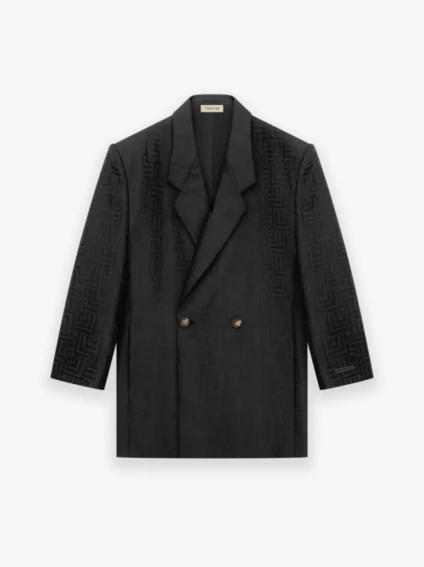 Wool Jacquard California Blazer sold by Fear of God