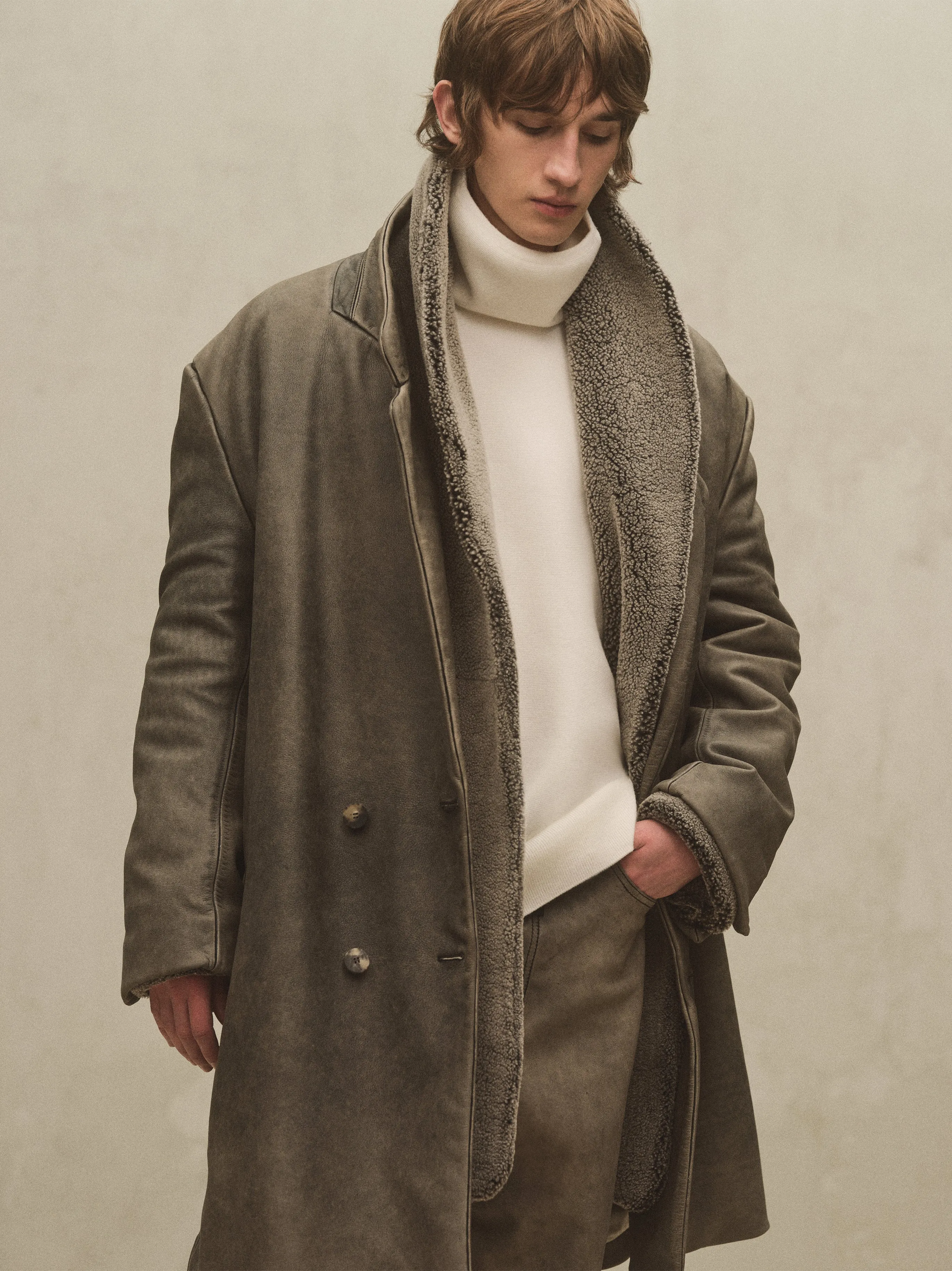 Merino Knit High Neck Tee sold by Fear of God product image thumbnail 4