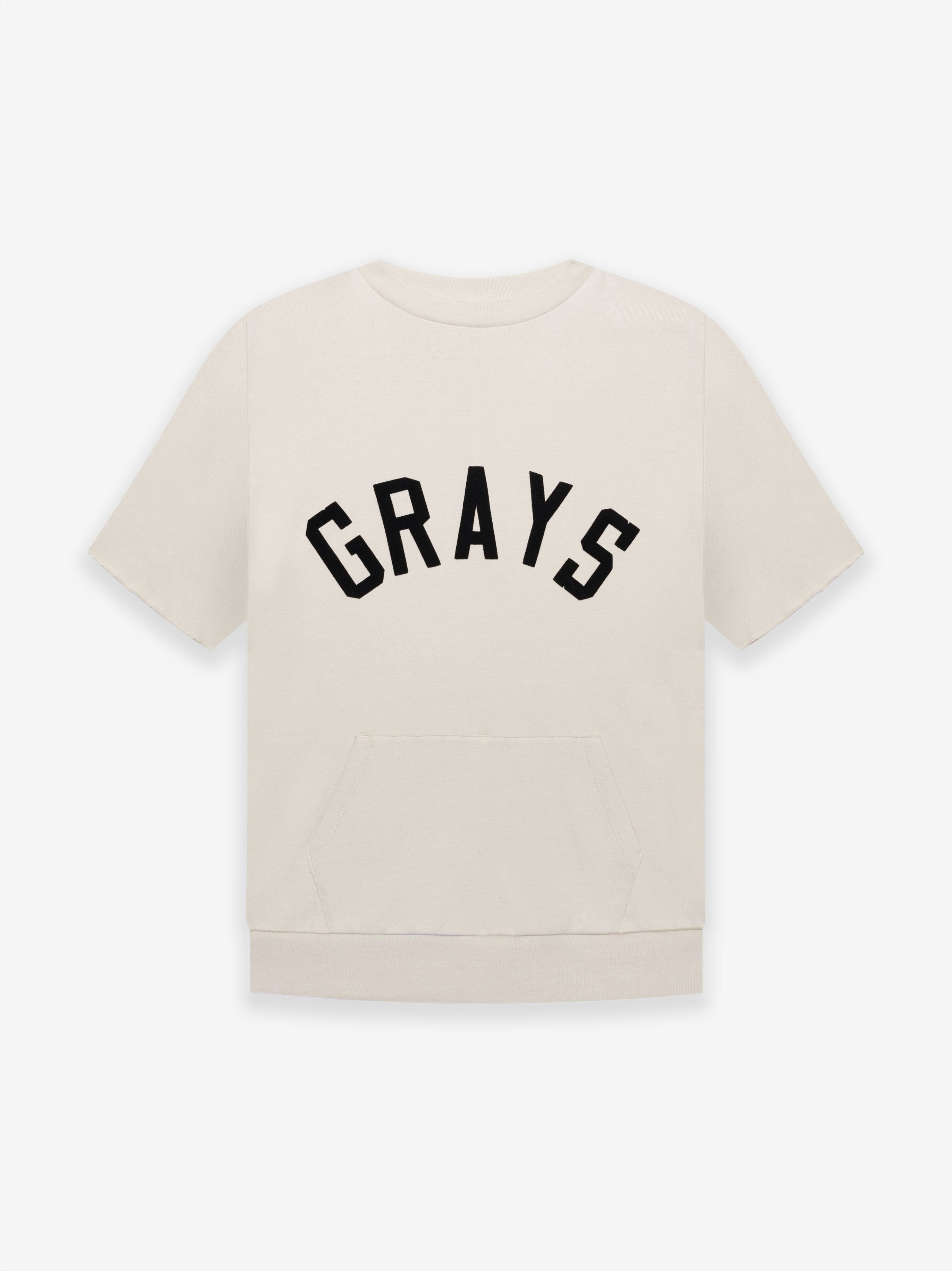 Grays 3/4 Sleeve Sweatshirt sold by Fear of God