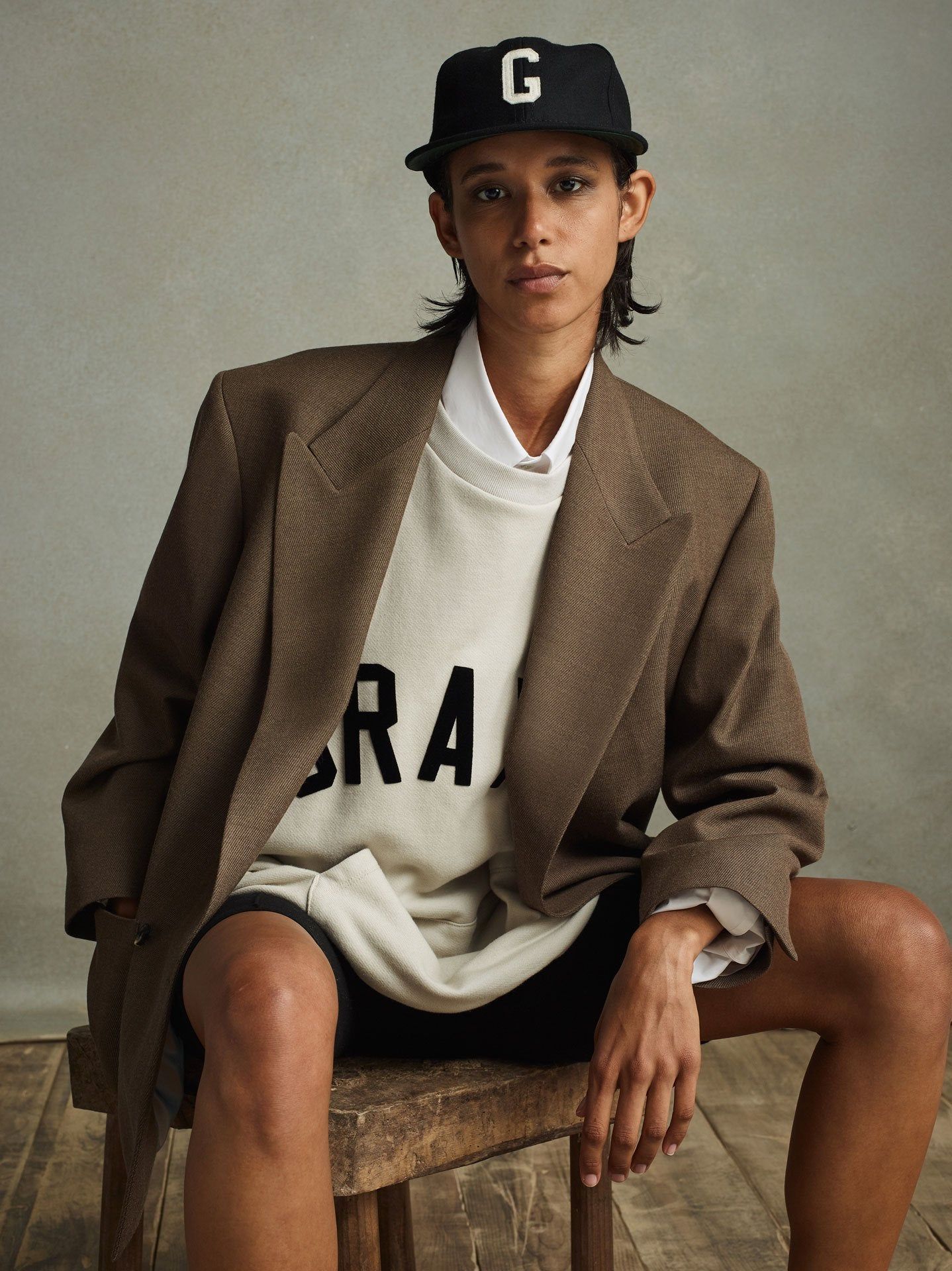 Grays 3/4 Sleeve Sweatshirt sold by Fear of God product image thumbnail 3