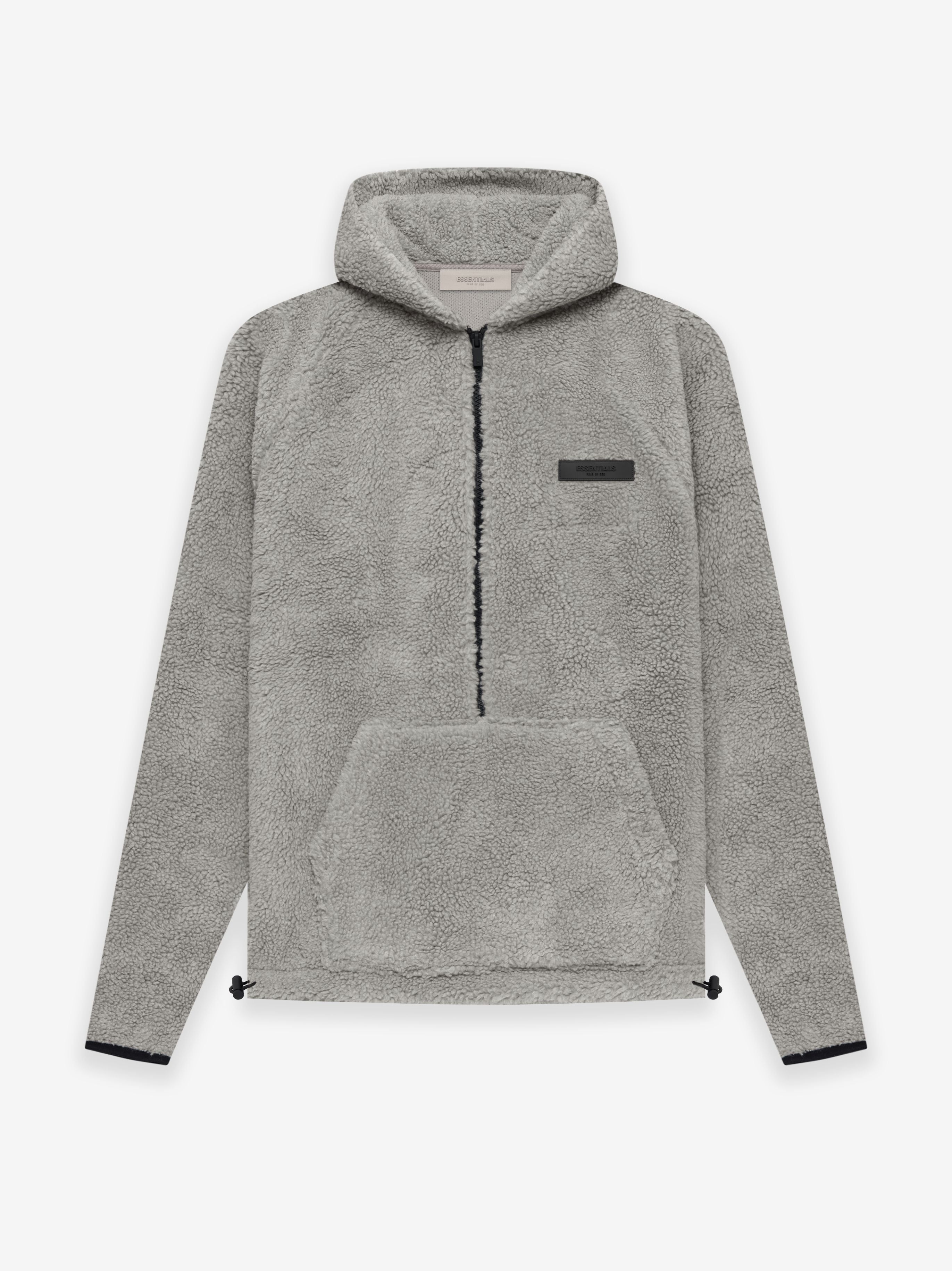 Polar Fleece Half Zip Hoodie sold by Fear of God