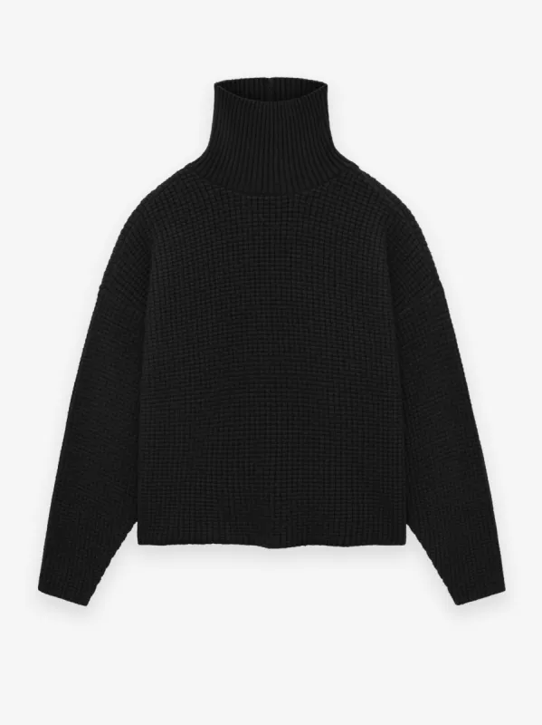 Heavy Waffle Turtleneck sold by Fear of God