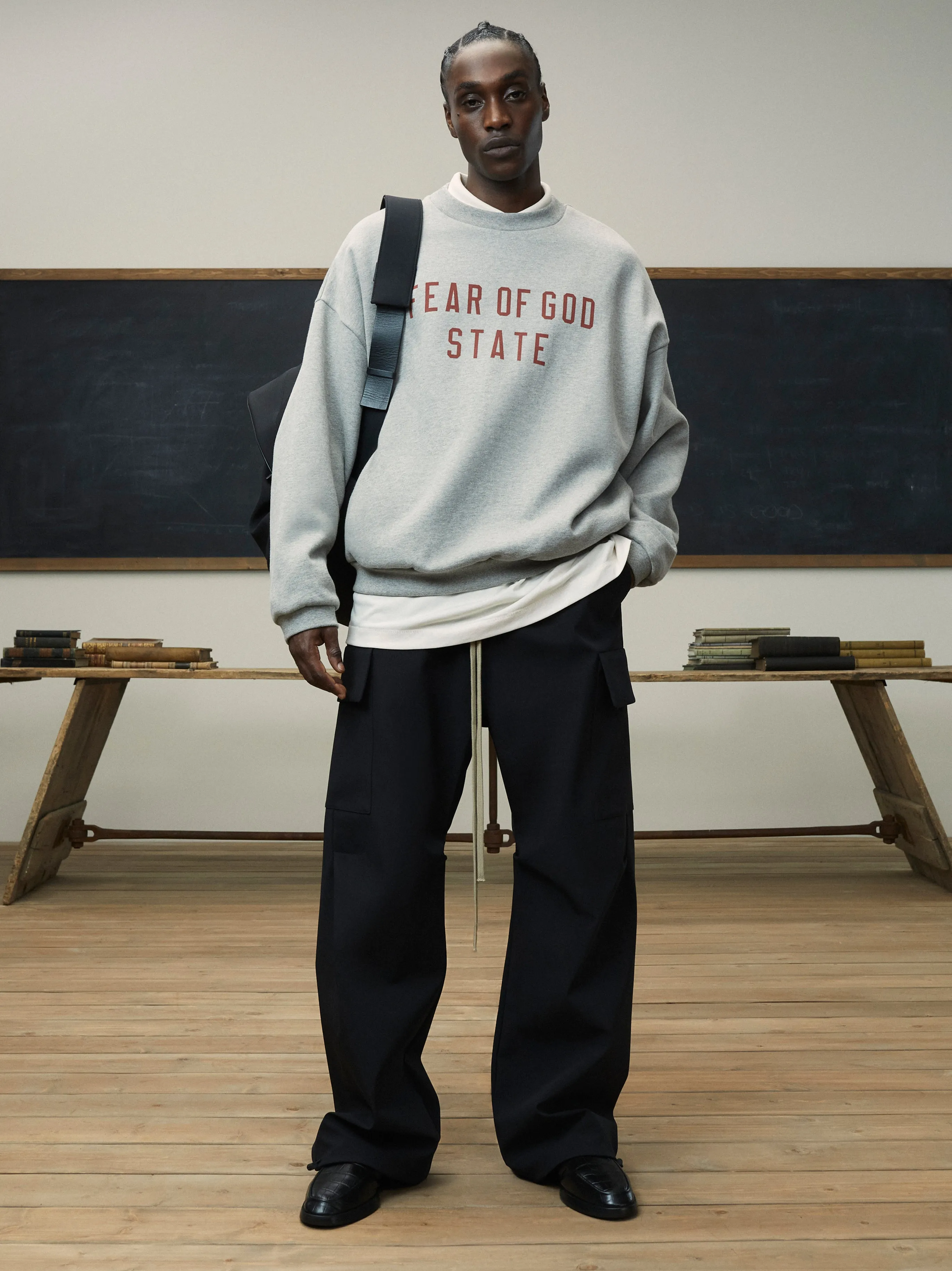 Fleece Crewneck sold by Fear of God product image thumbnail 4