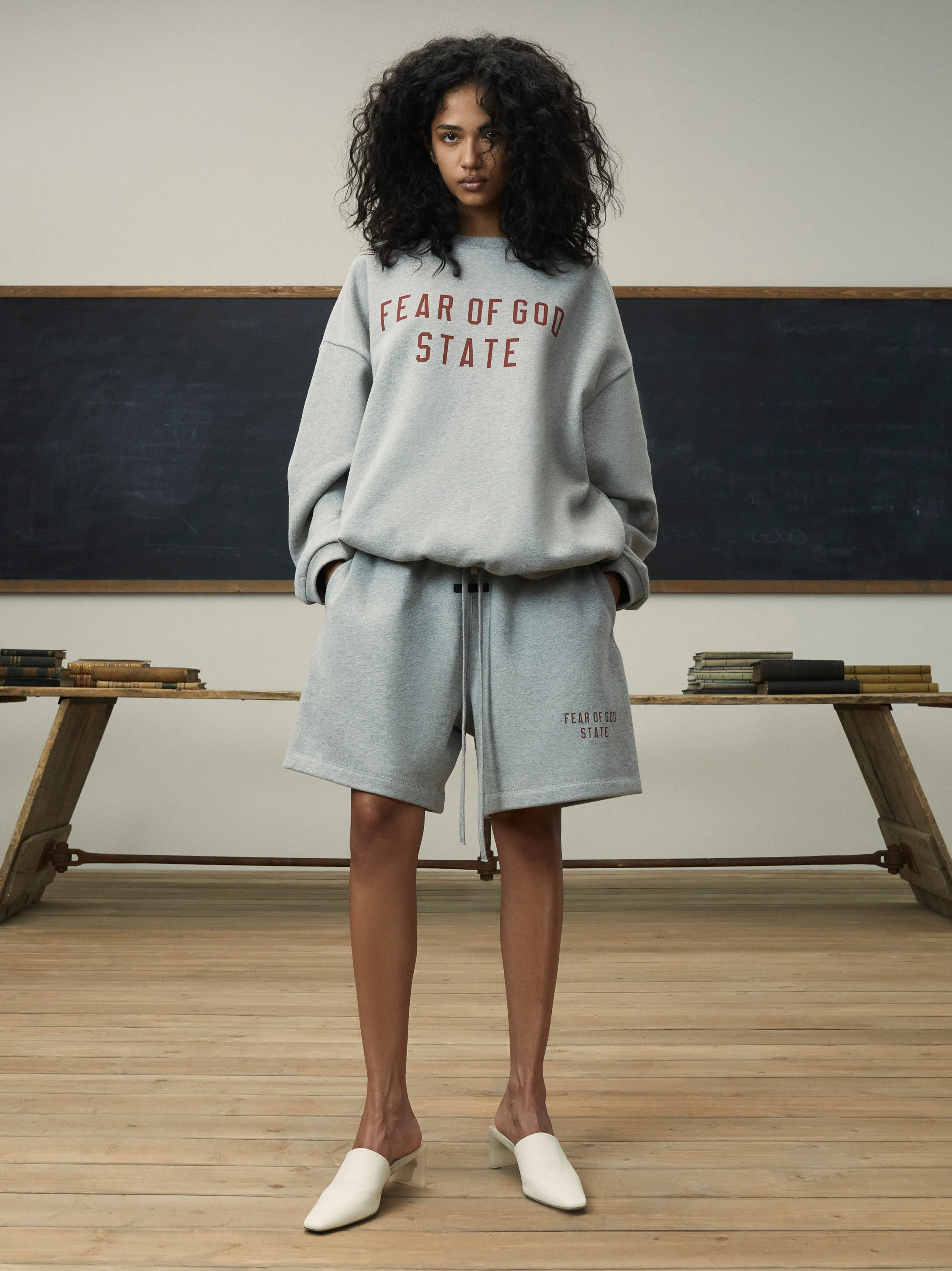 Fleece Soccer Short sold by Fear of God