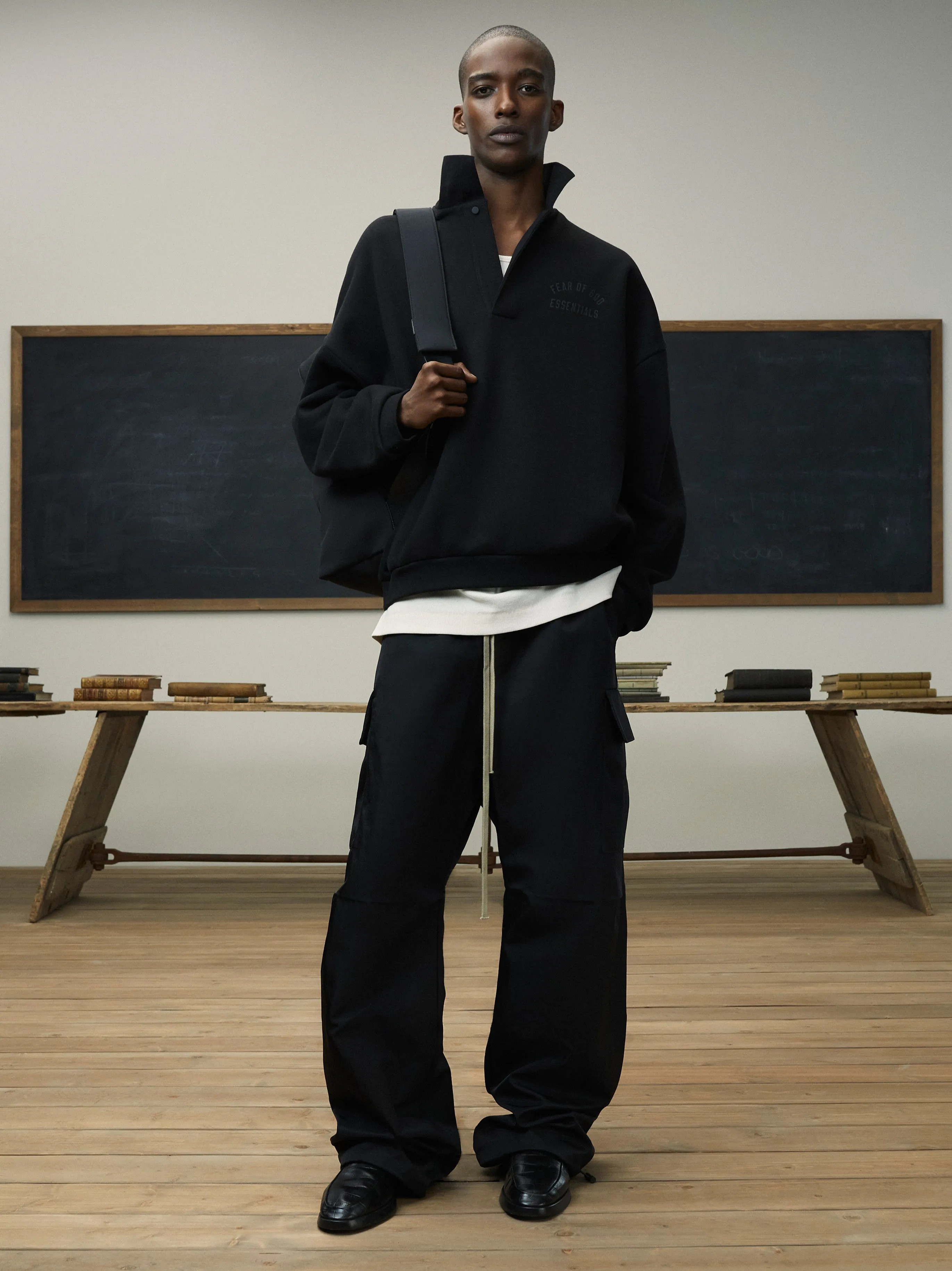 Fleece Polo sold by Fear of God