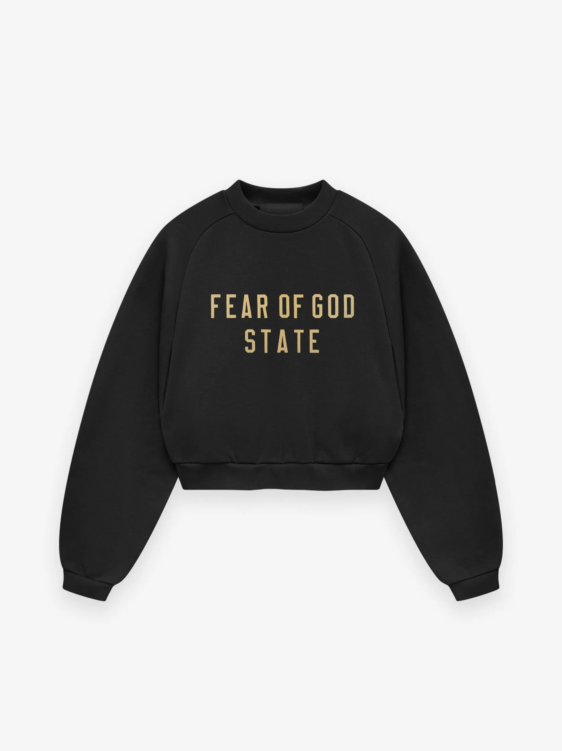 Womens Fleece Cropped Crewneck sold by Fear of God