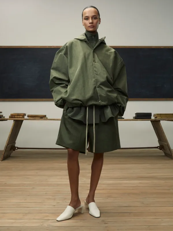 Textured Nylon Hooded Coaches Jacket sold by Fear of God