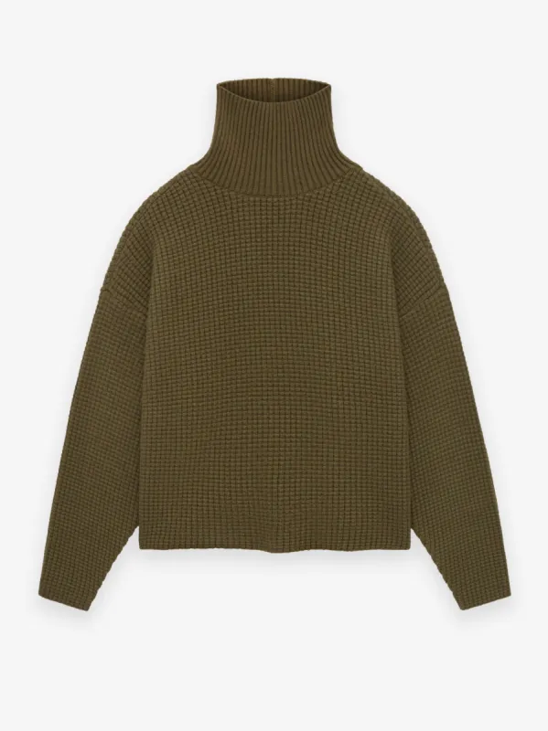 Heavy Waffle Turtleneck sold by Fear of God