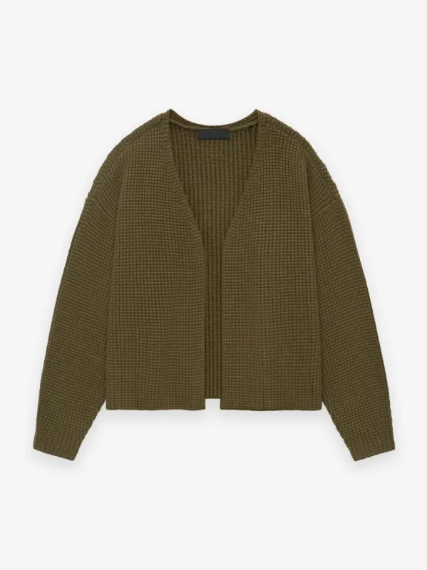Heavy Waffle Cardigan sold by Fear of God