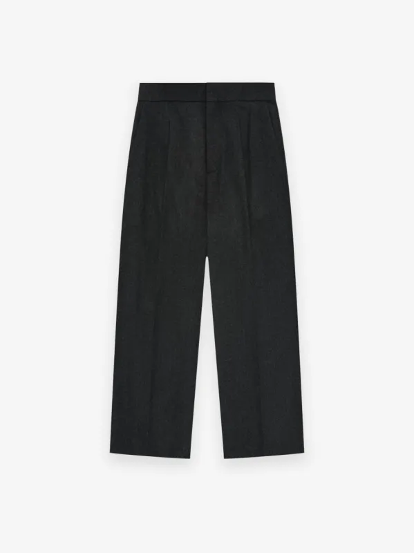 Wool Flannel Wide Leg Trousers sold by Fear of God