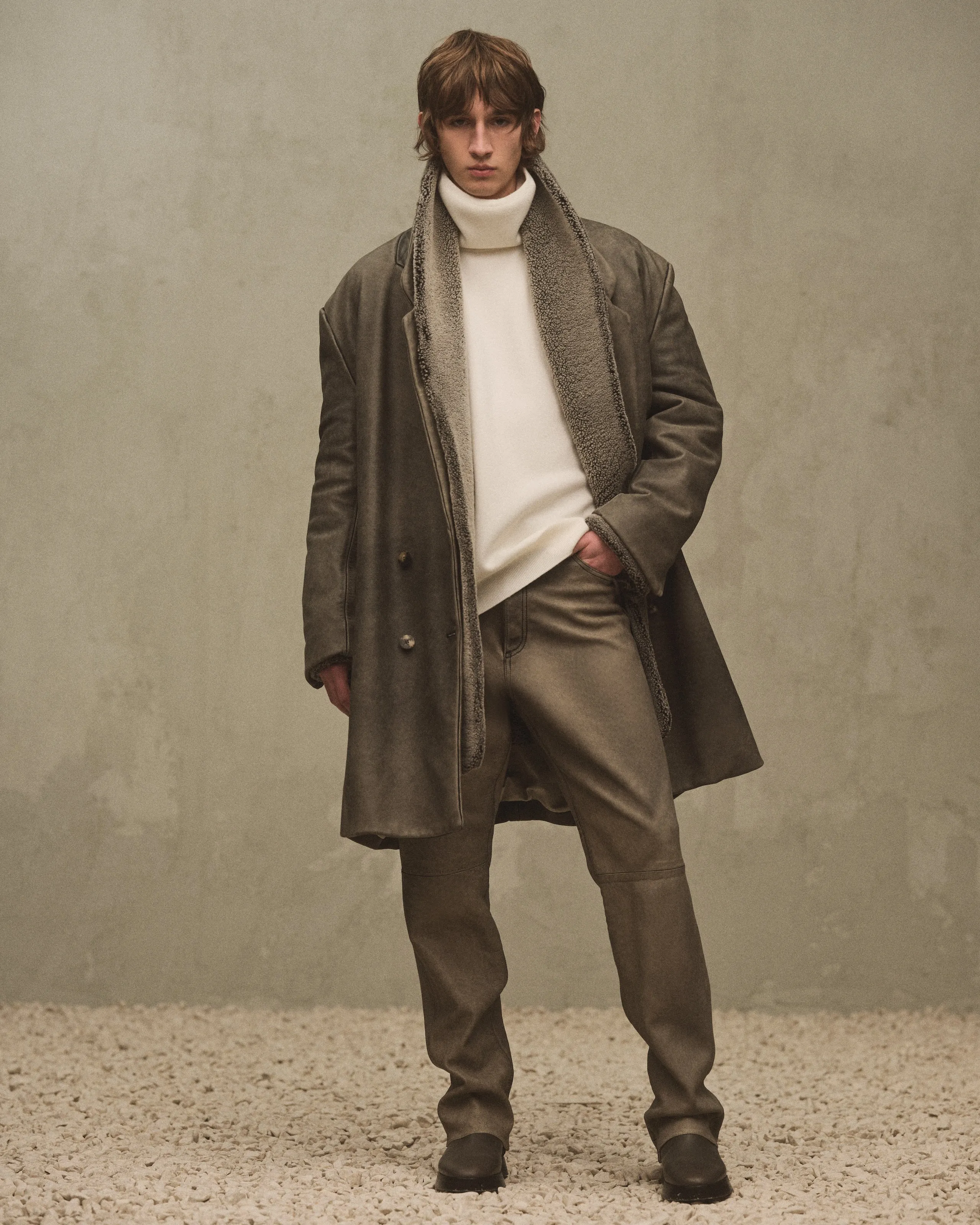 Leather 5 Pocket Pants sold by Fear of God product image thumbnail 4