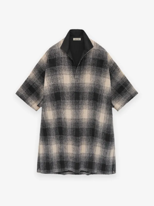Alpaca Polo Collar Poncho made by Fear of God