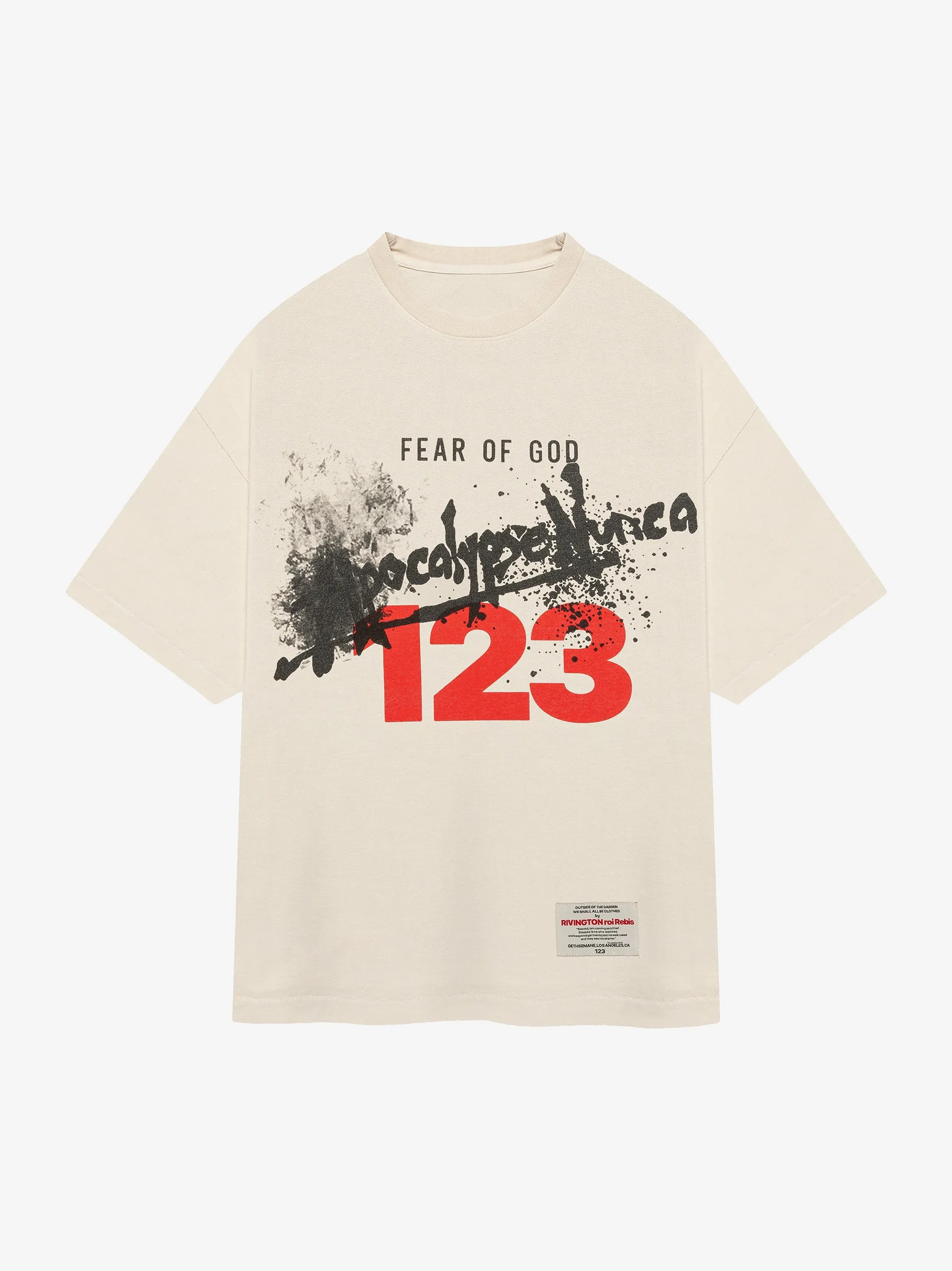 APOCALYPSE NUNCA CVA TEE sold by Fear of God