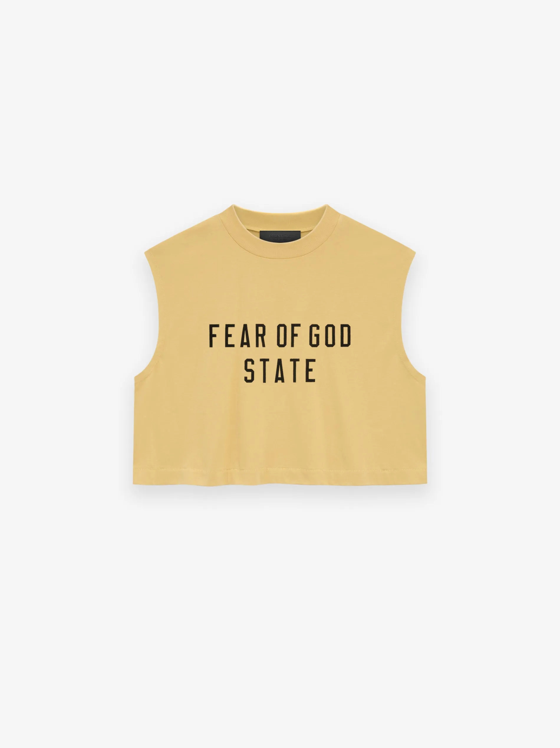 Womens Tri-Blend Cropped Muscle Tee sold by Fear of God