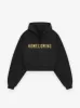 Womens Heavy Fleece Cropped V-Neck Hoodie sold by Fear of God