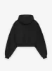 Womens Heavy Fleece Cropped V-Neck Hoodie sold by Fear of God