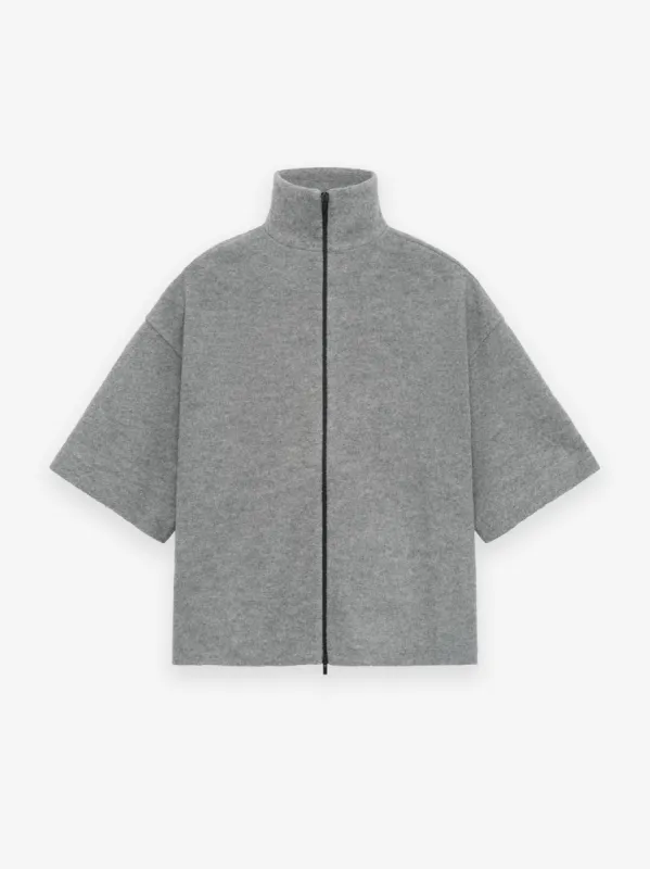 Boiled Wool Short Sleeve Jacket sold by Fear of God