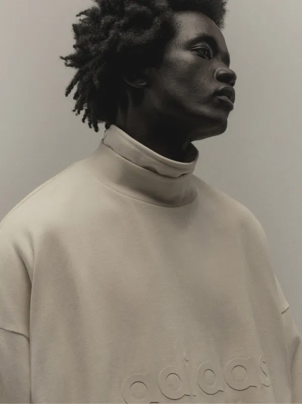 Heavy Jersey 3/4 Mock Tee made by Fear of God
