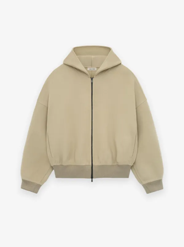 Double Wool Cashmere Hooded Bomber sold by Fear of God