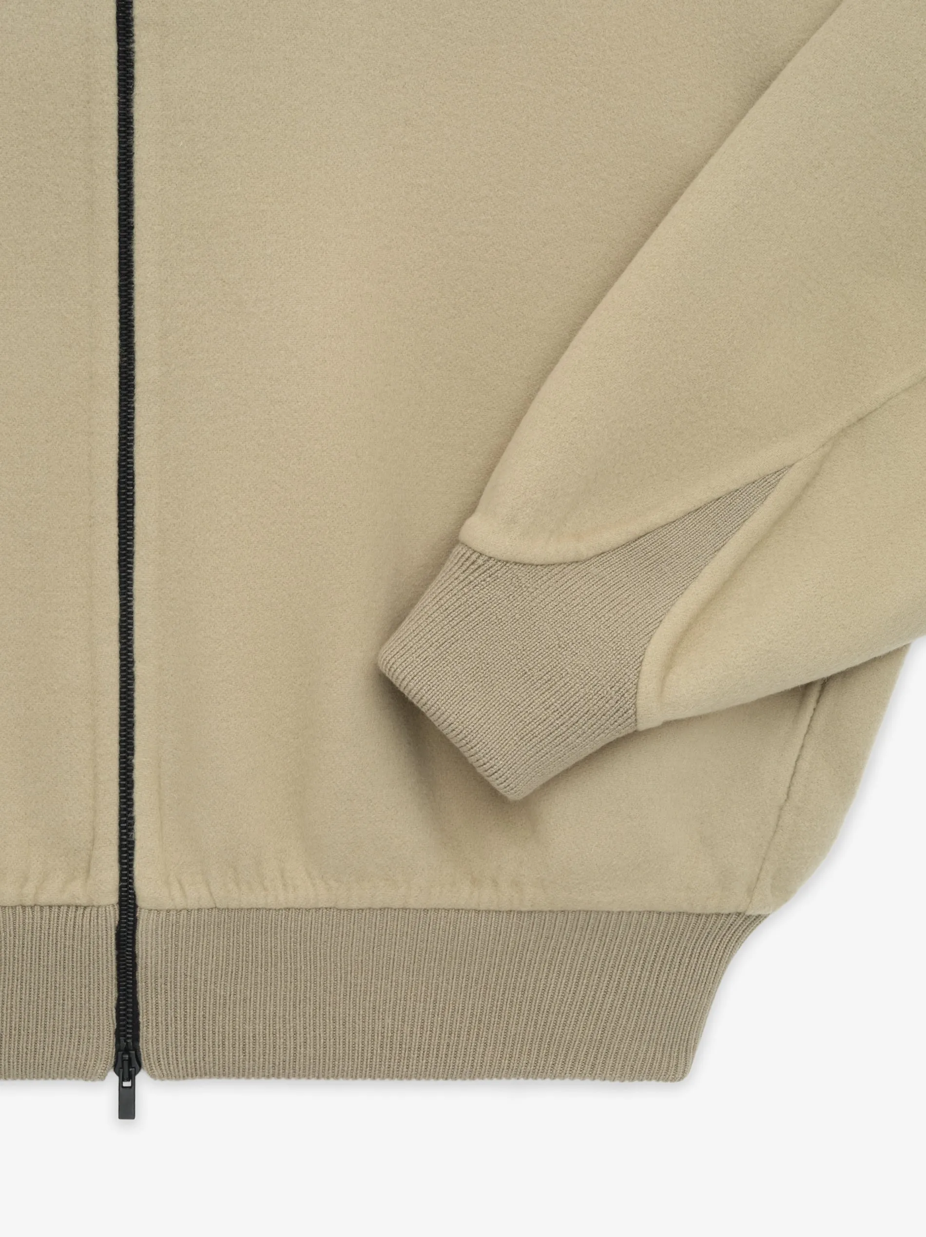 Double Wool Cashmere Hooded Bomber sold by Fear of God product image thumbnail 4