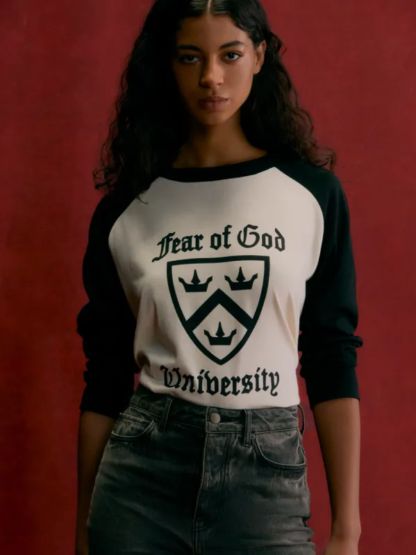 Women's Tri-Blend Baseball Shirt sold by Fear of God