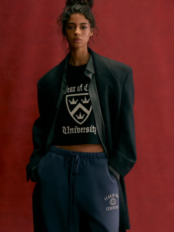 Women's Tri-Blend Cropped Muscle Tee made by Fear of God