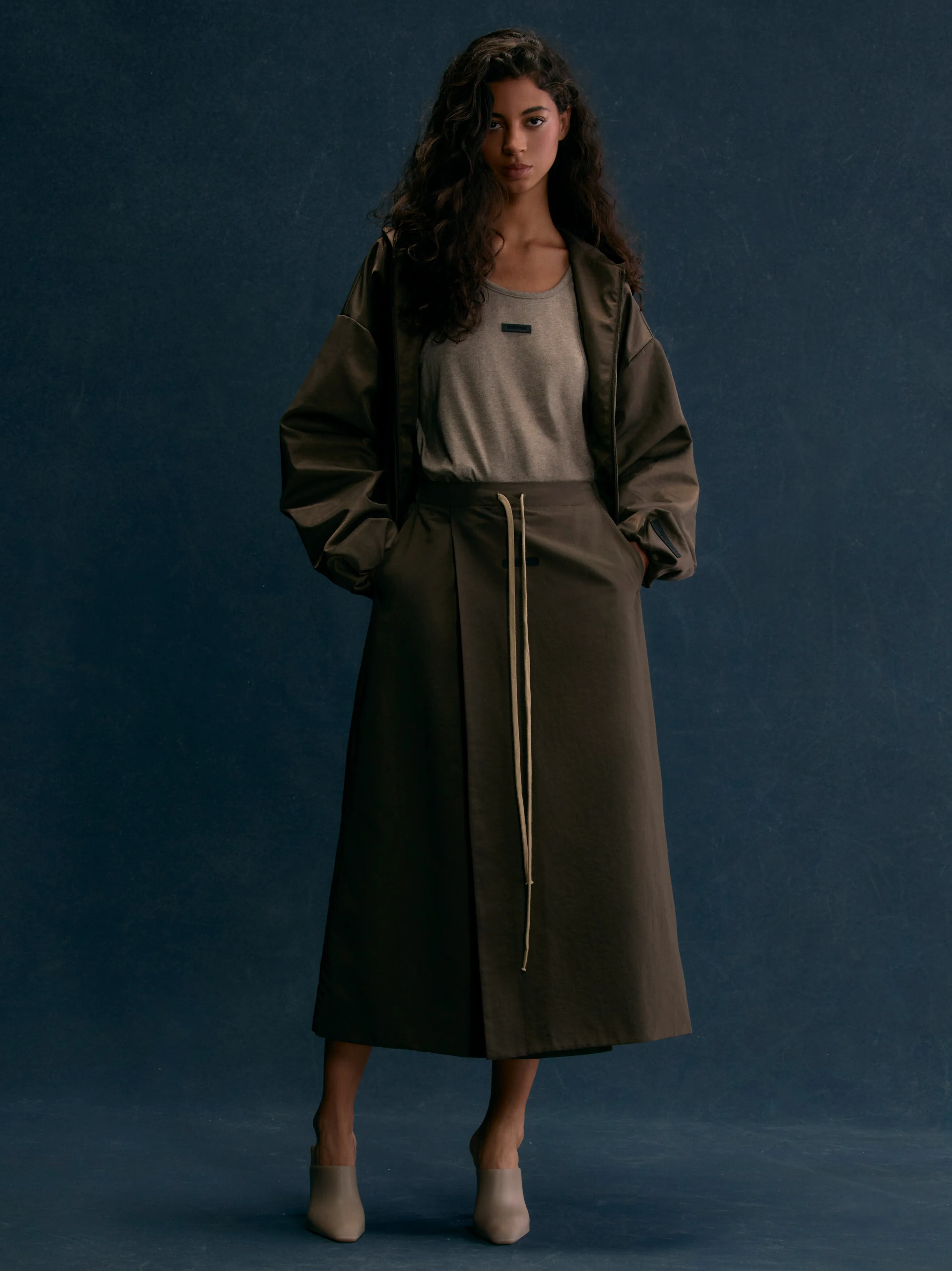 Women's Military Nylon Wrap Skirt sold by Fear of God
