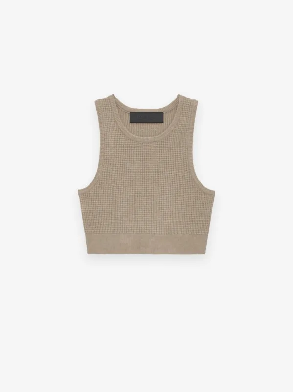 Women's Waffle Sport Tank made by Essentials