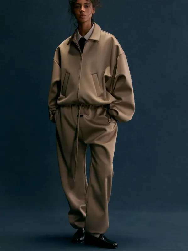 Women's Satin Nylon Bomber Jacket made by Fear of God