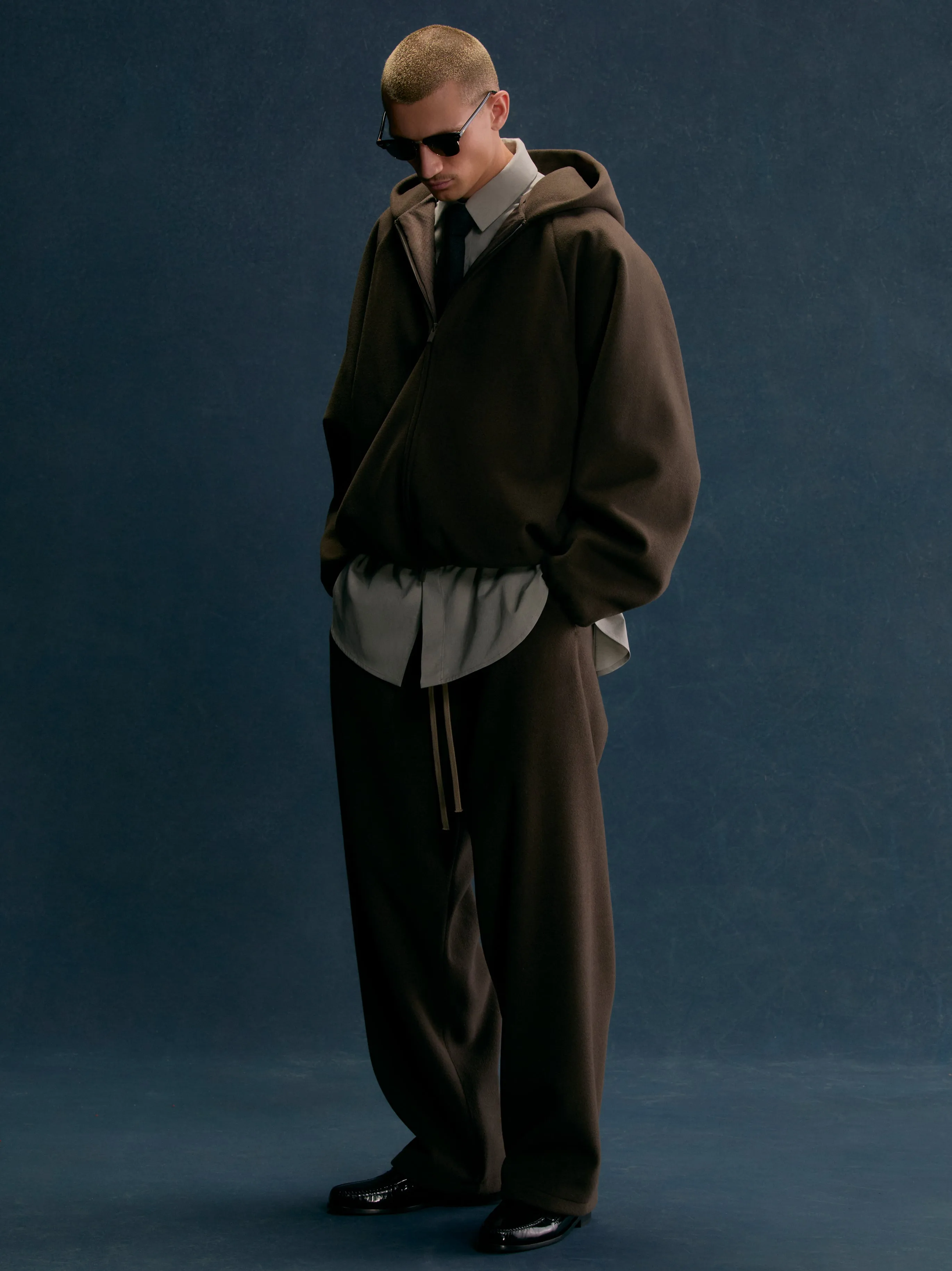 Brushed Hooded Bomber sold by Fear of God