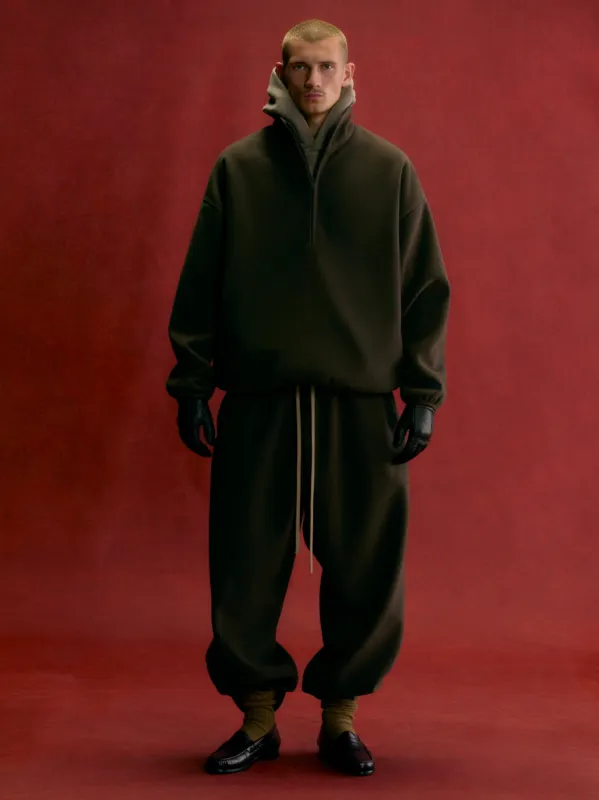 Brushed Half Zip Pullover sold by Fear of God