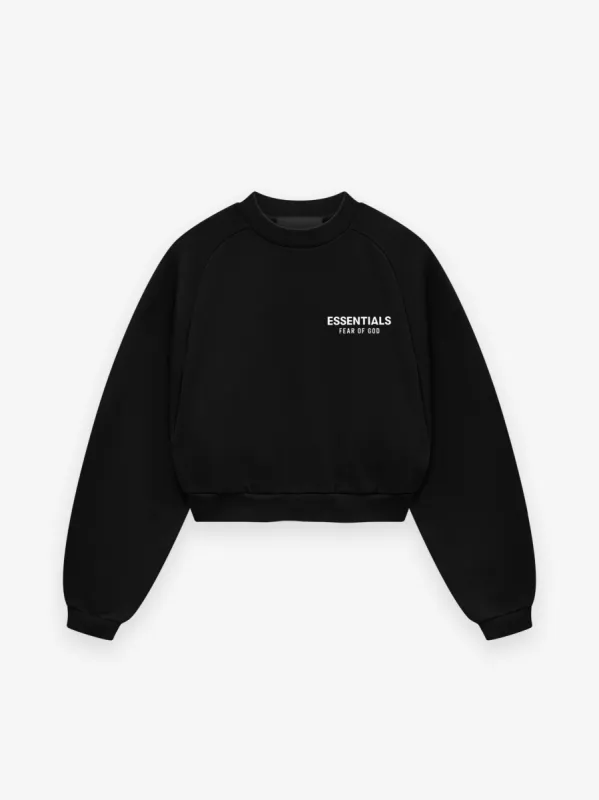 Women's Fleece Cropped Crewneck sold by Fear of God