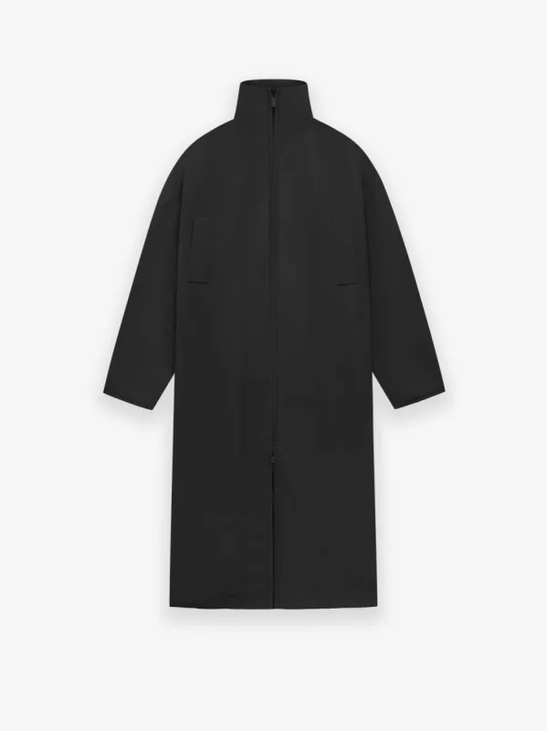Wool Crepe High Neck Trench sold by Fear of God