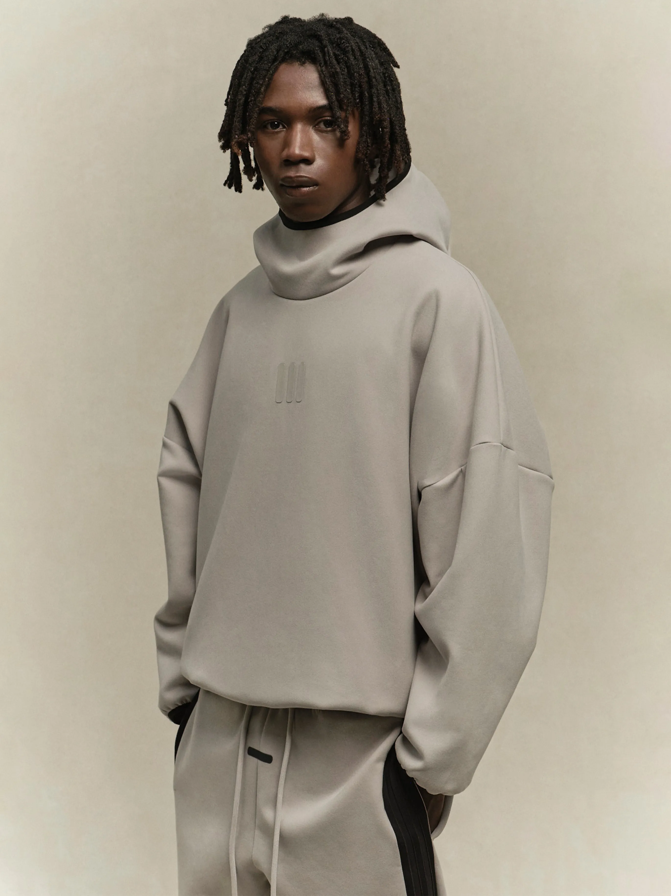 Suede Fleece Hoodie sold by Fear of God