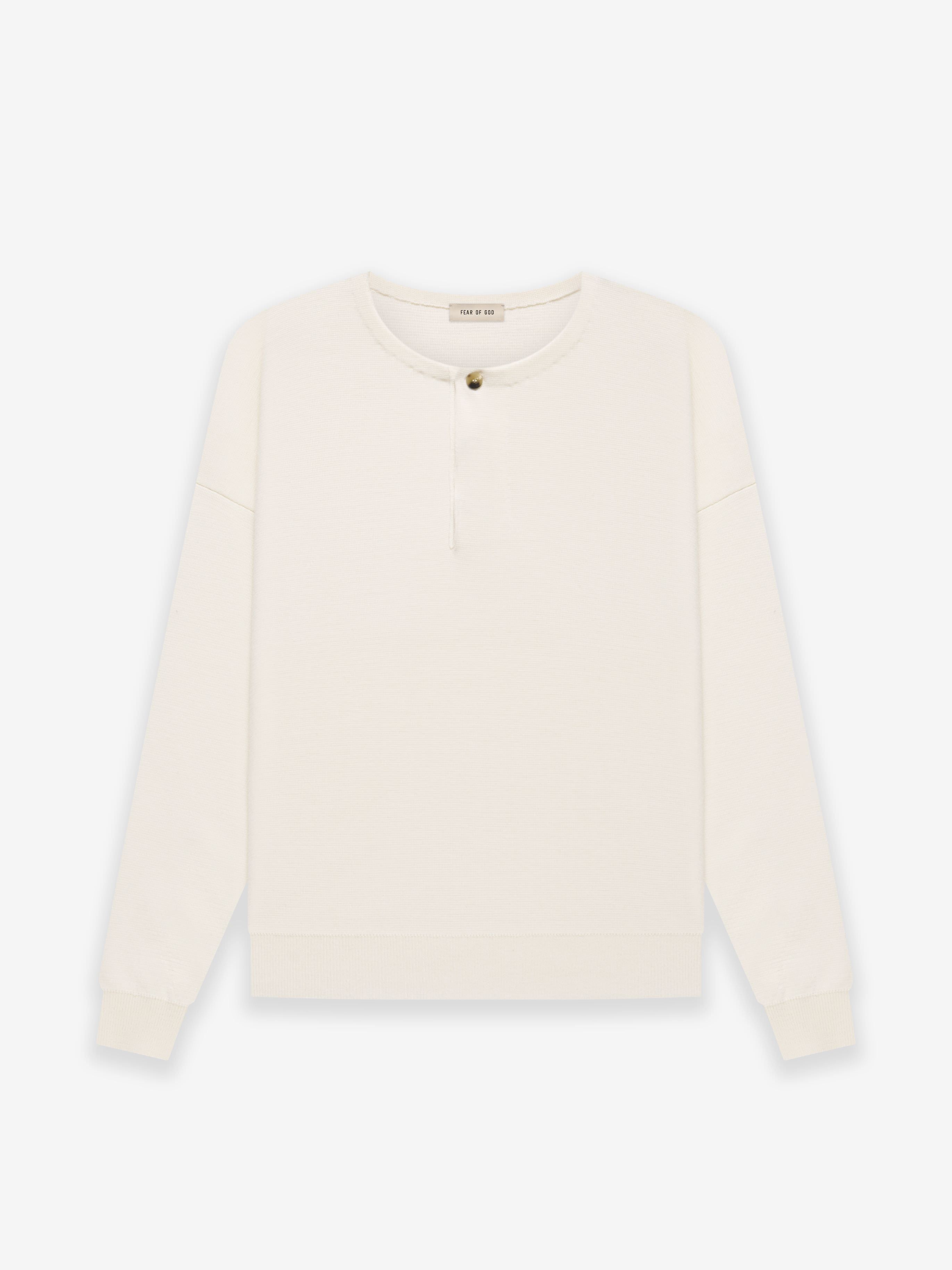 Lightweight Merino Henley sold by Fear of God