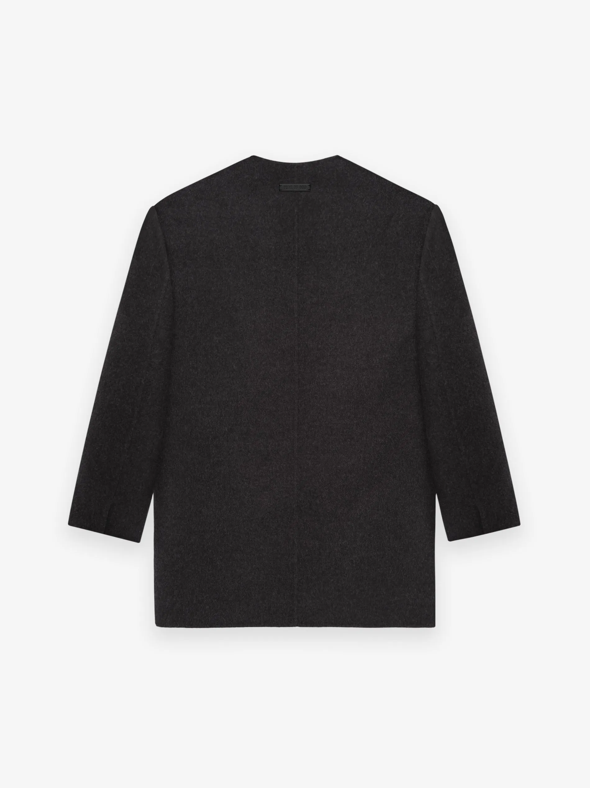 Wool Cashmere Relaxed Lapelless Blazer sold by Fear of God product image thumbnail 3