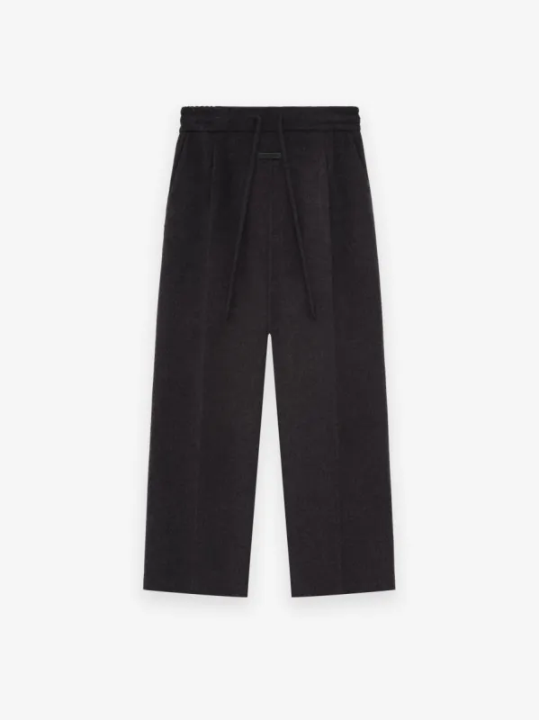 Wool Cashmere Drawstring Wide Leg Pant sold by Fear of God