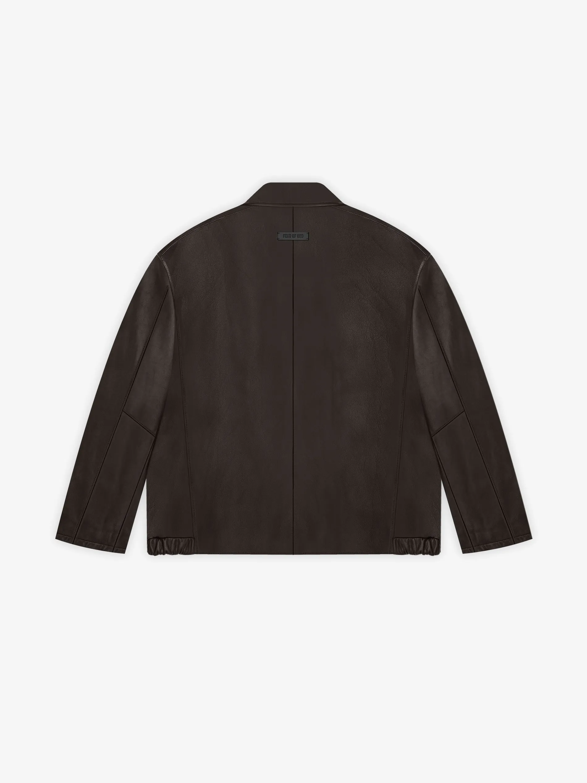 Leather Rider Jacket sold by Fear of God product image thumbnail 3
