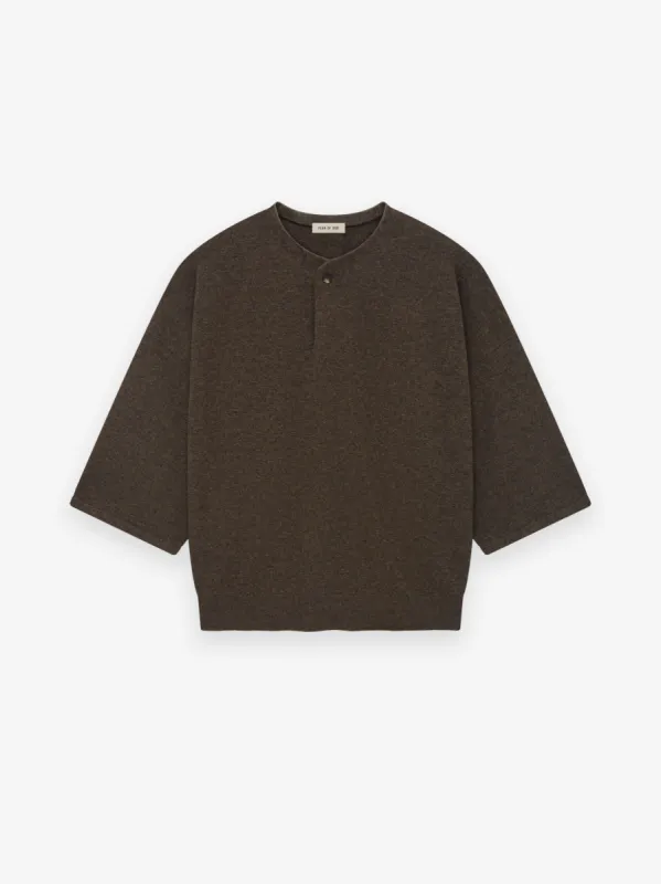 Fine Knit Henley Tee made by Fear of God